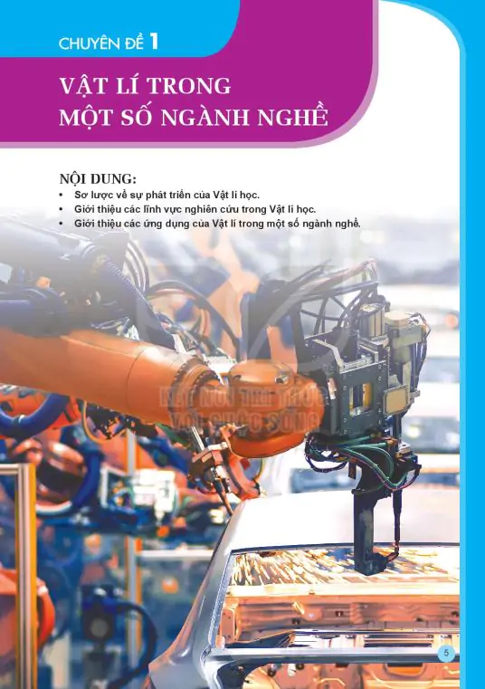 Chuyên Đề 1: Vật Lí Trong Một Số Ngành Nghề