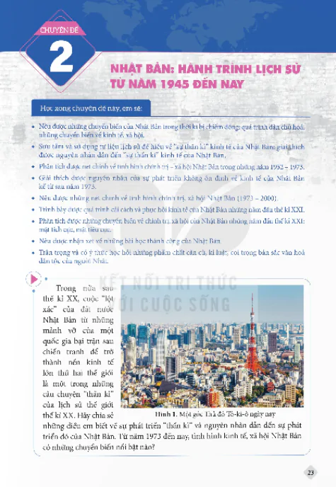 Chuyên Đề 2: Nhật Bản: Hành Trình Lịch Sử Từ Năm 1945 Đến Nay