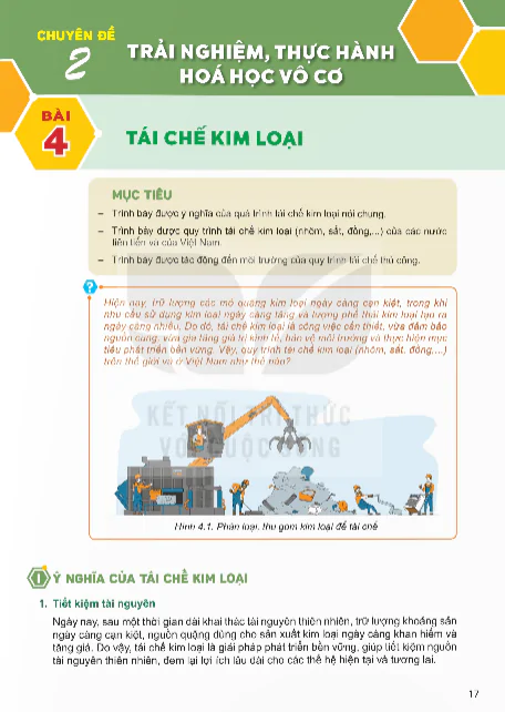 Chuyên Đề 2: Trải Nghiệm, Thực Hành Hóa Học Vô Cơ