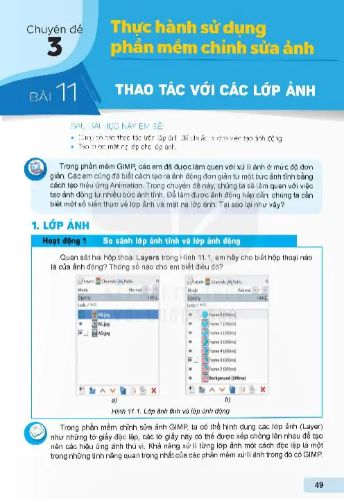Chuyên Đề 3: Thực Hành Sử Dụng Phần Mềm Chỉnh Sửa Ảnh