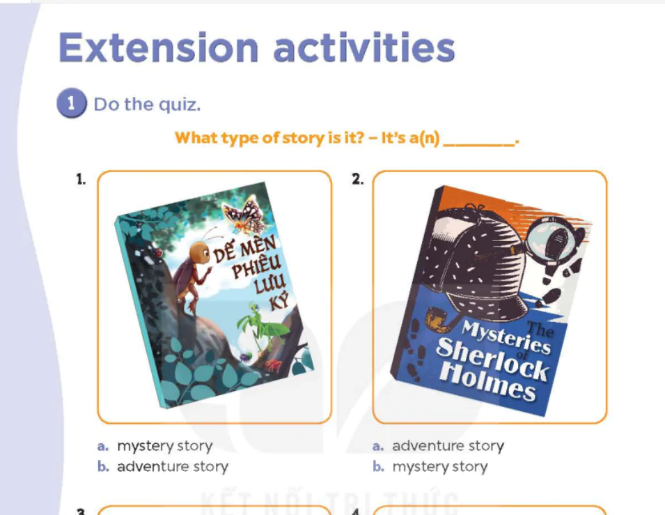 Extension activities - Review 4