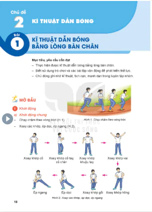 Phần II: Thể thao tự chọn: Bóng đá_Chủ đề 2: Kĩ thuật dẫn bóng