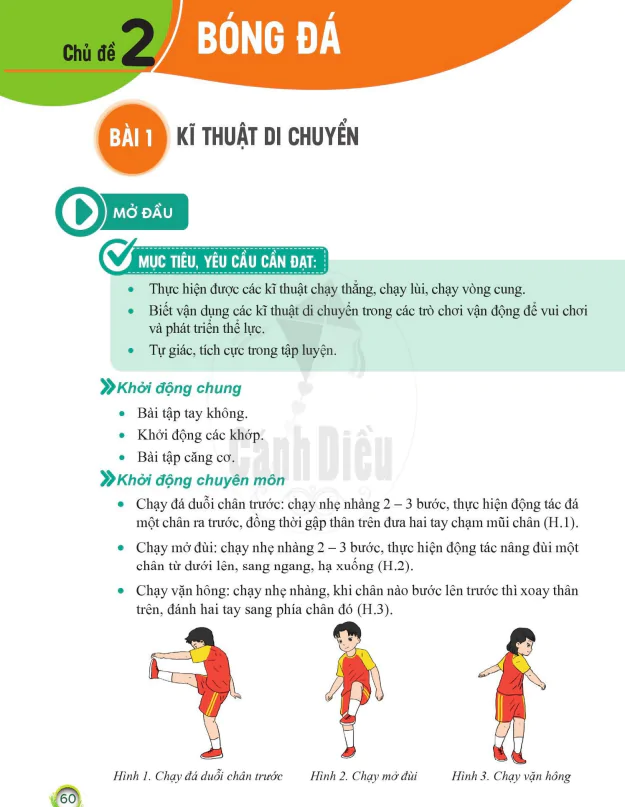 PHẦN 3: THỂ THAO TỰ CHỌN - Chủ đề 2: BÓNG ĐÁ