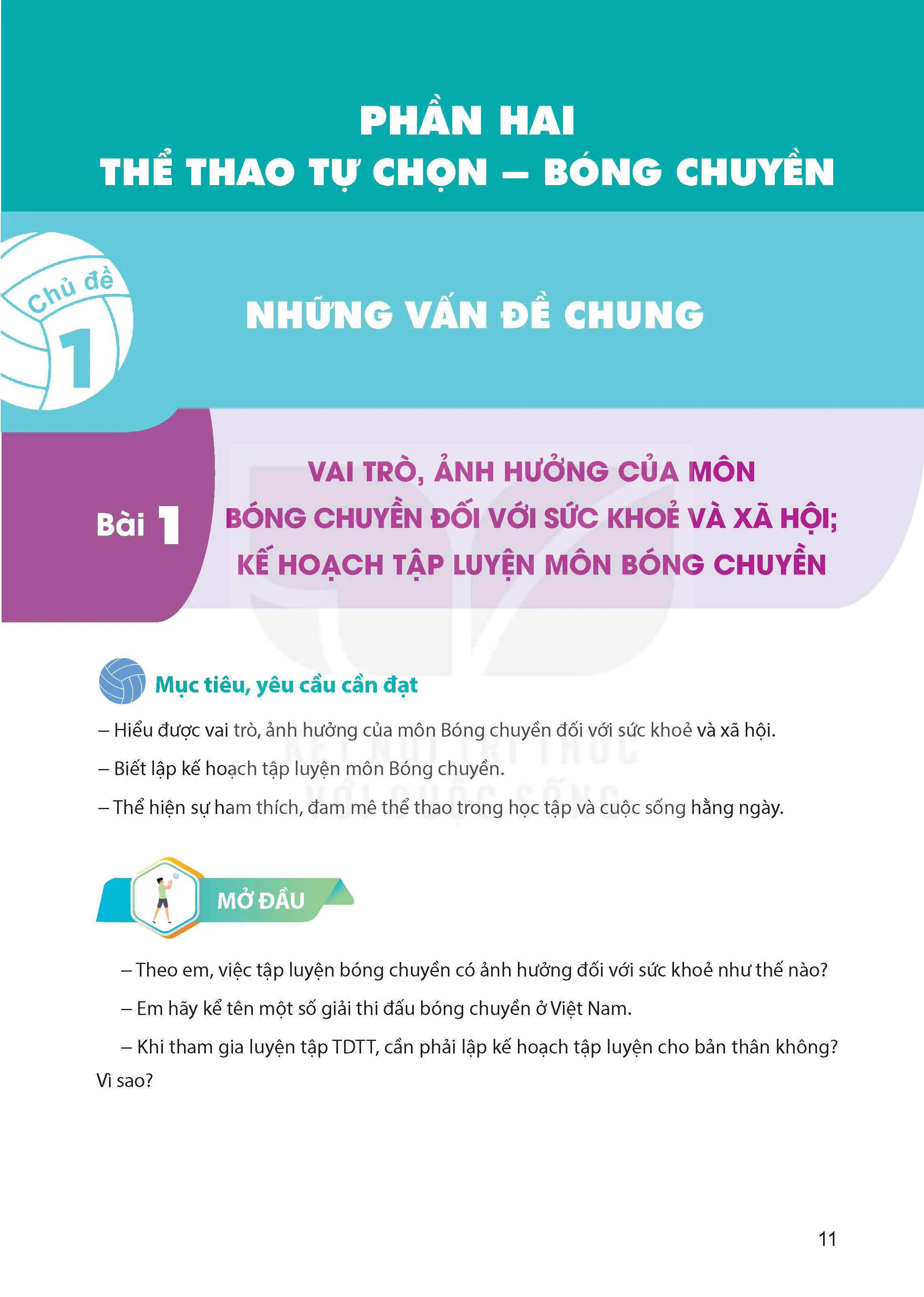 Phần hai - Chủ đề 1: NHỮNG VẤN ĐỀ CHUNG.