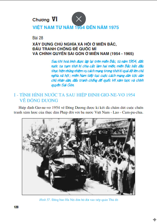 (Phần II) CHƯƠNG VI - VIỆT NAM TỪ NĂM 1954 ĐẾN NĂM 1975