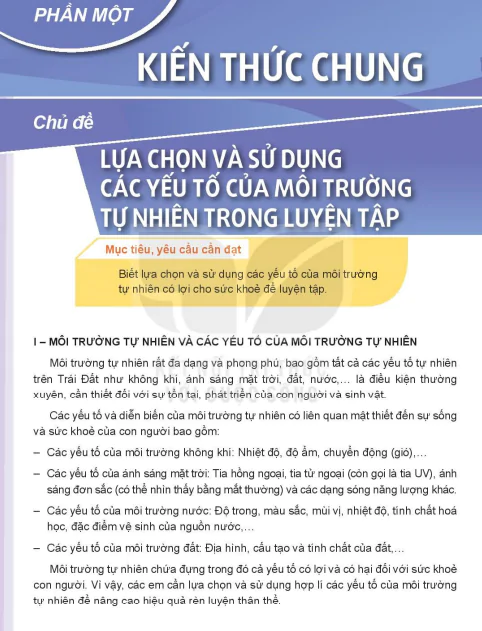 Phần một. Kiến thức chung