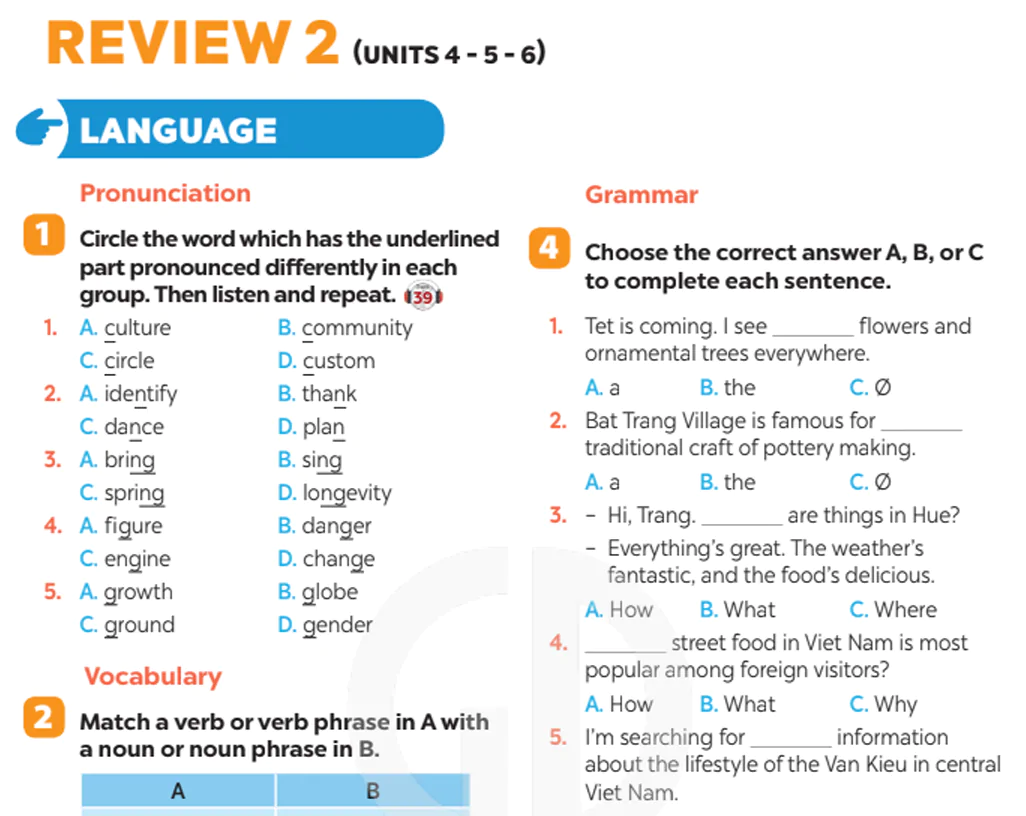 Review 2 (Units 4-5-6)