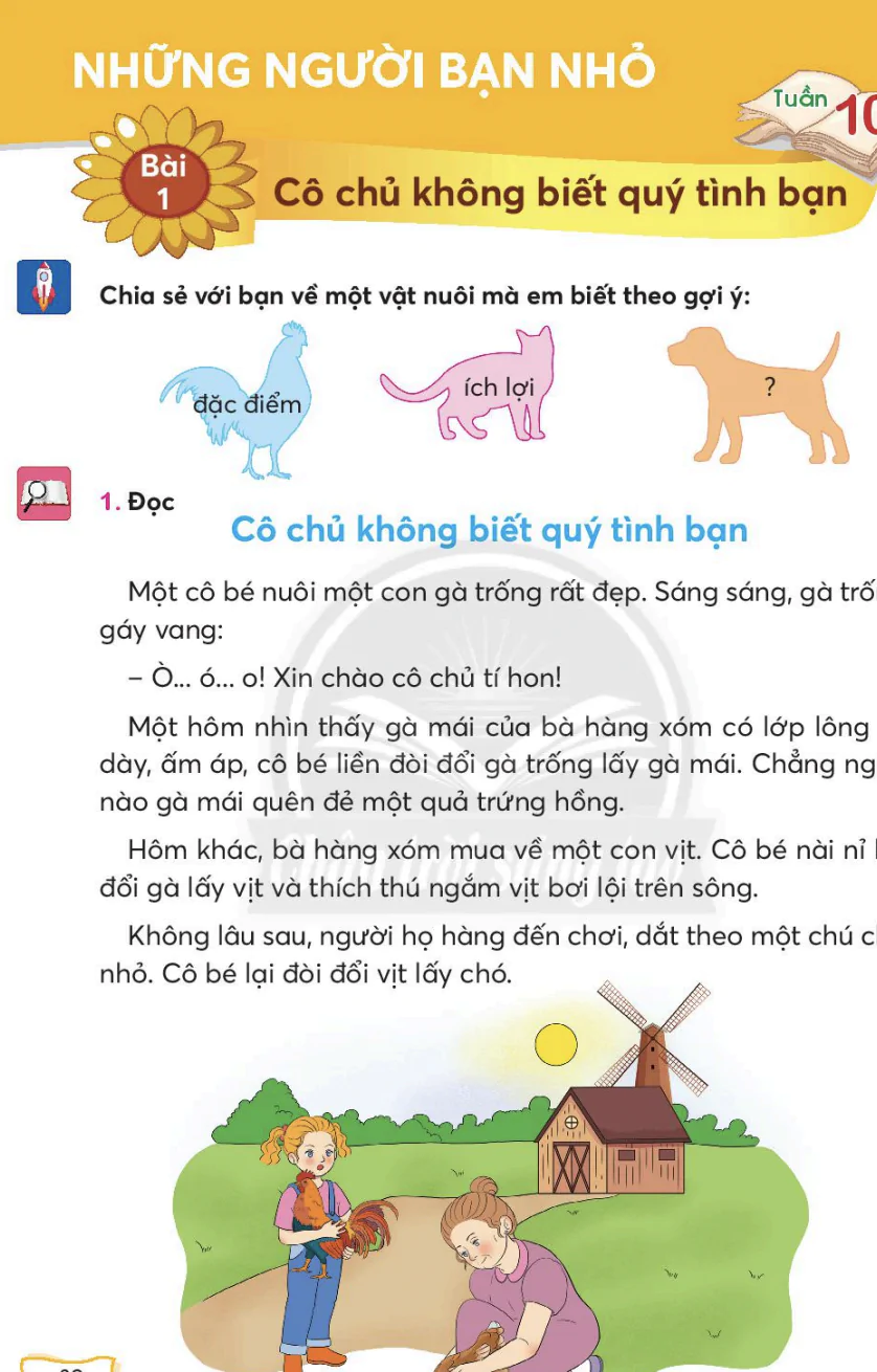 Tuần 10_Những người bạn nhỏ