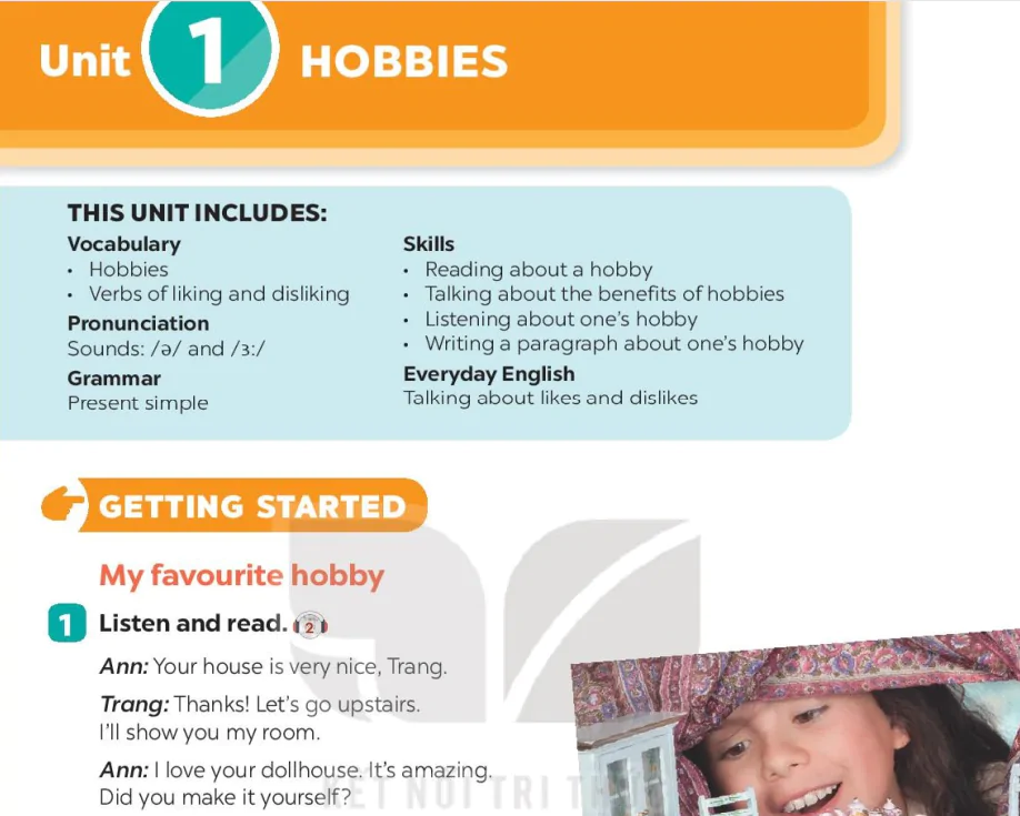 Unit 1: Hobbies