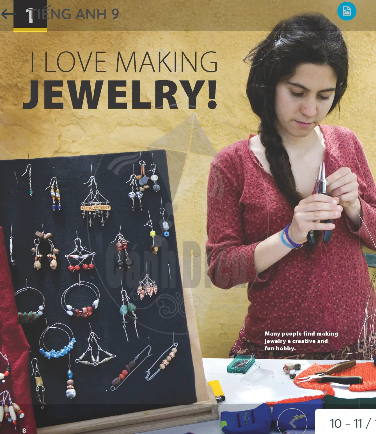 Unit 1: I love making jewelry!