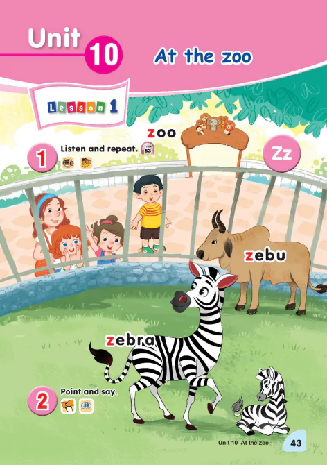 Unit 10: At the zoo