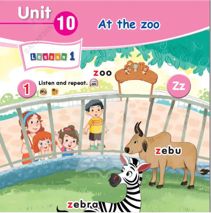 Unit 10: At the zoo