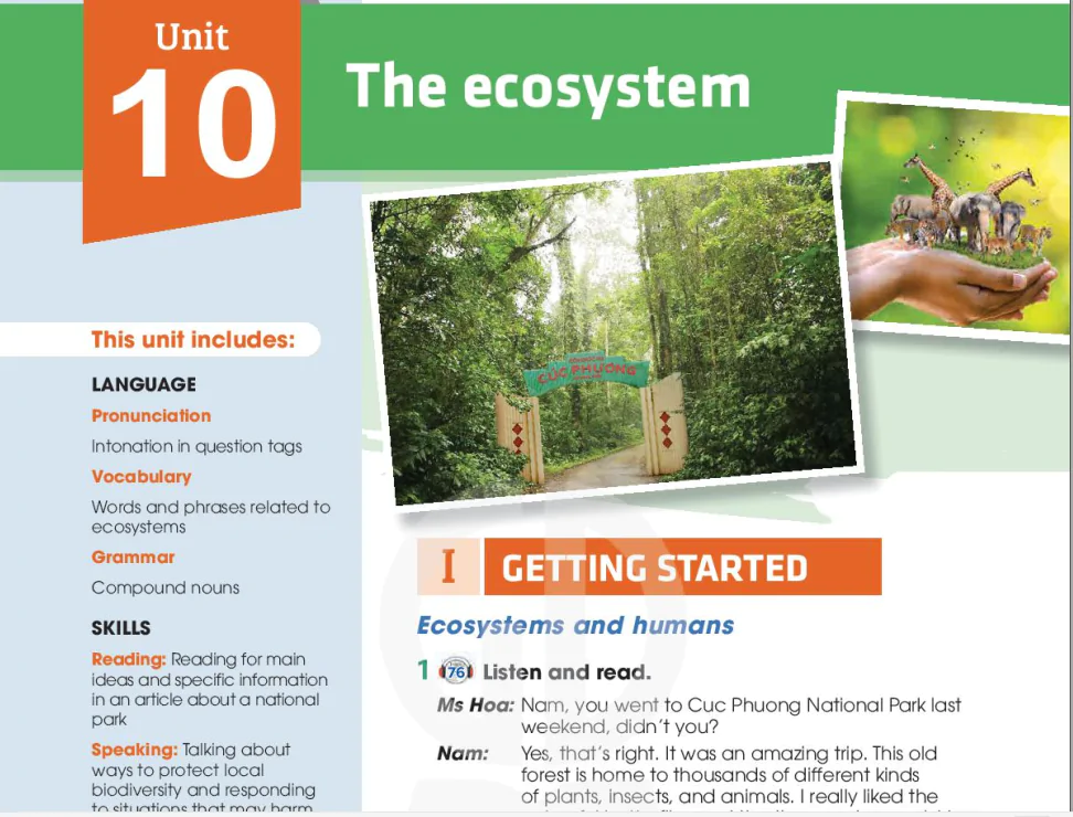 Unit 10: The ecosystem