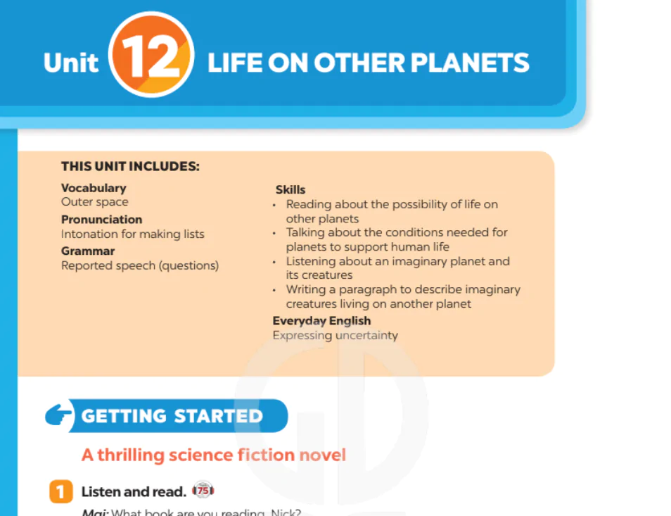 Unit 12: Life on other planets