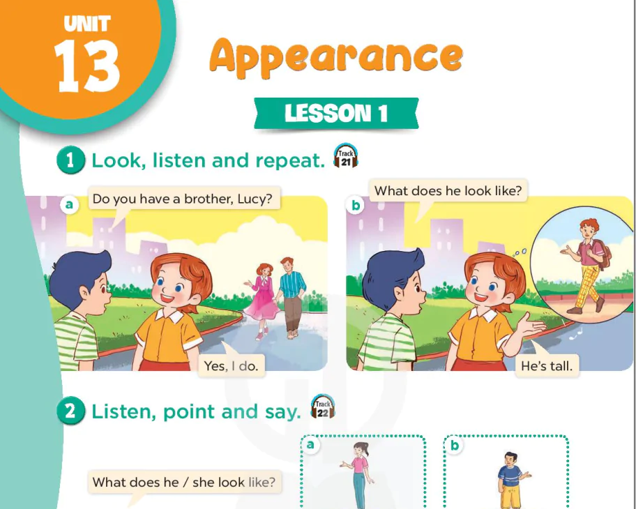 Unit 13: Appearance