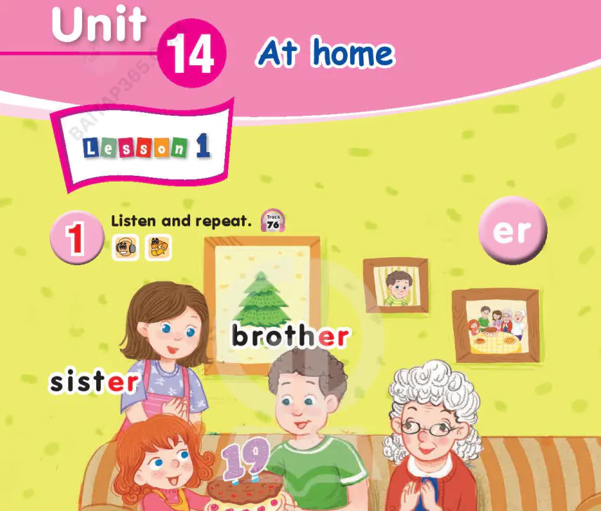 Unit 14: At home