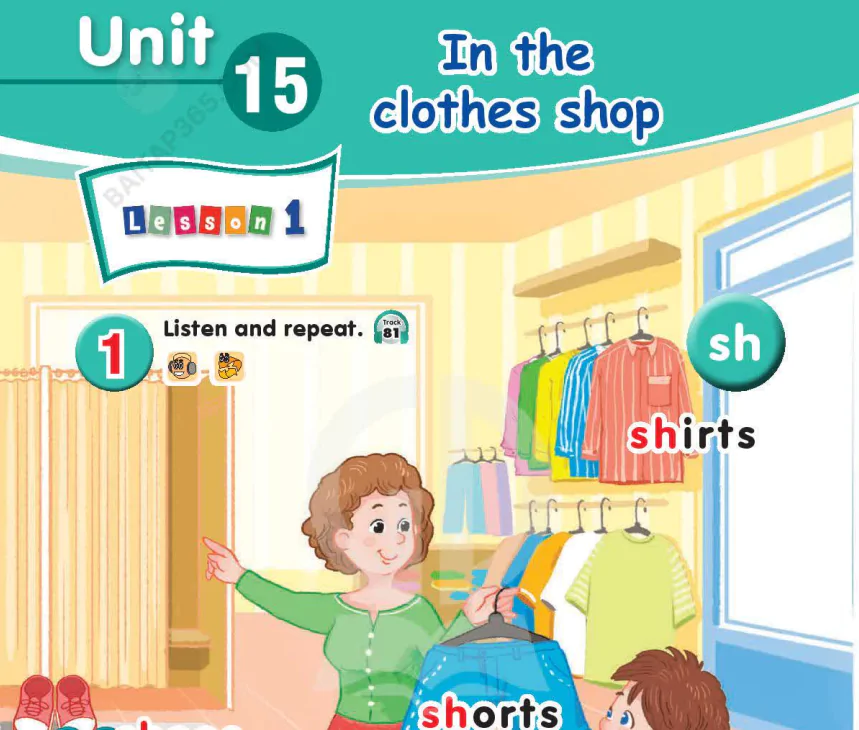 Unit 15: In the clothes shop