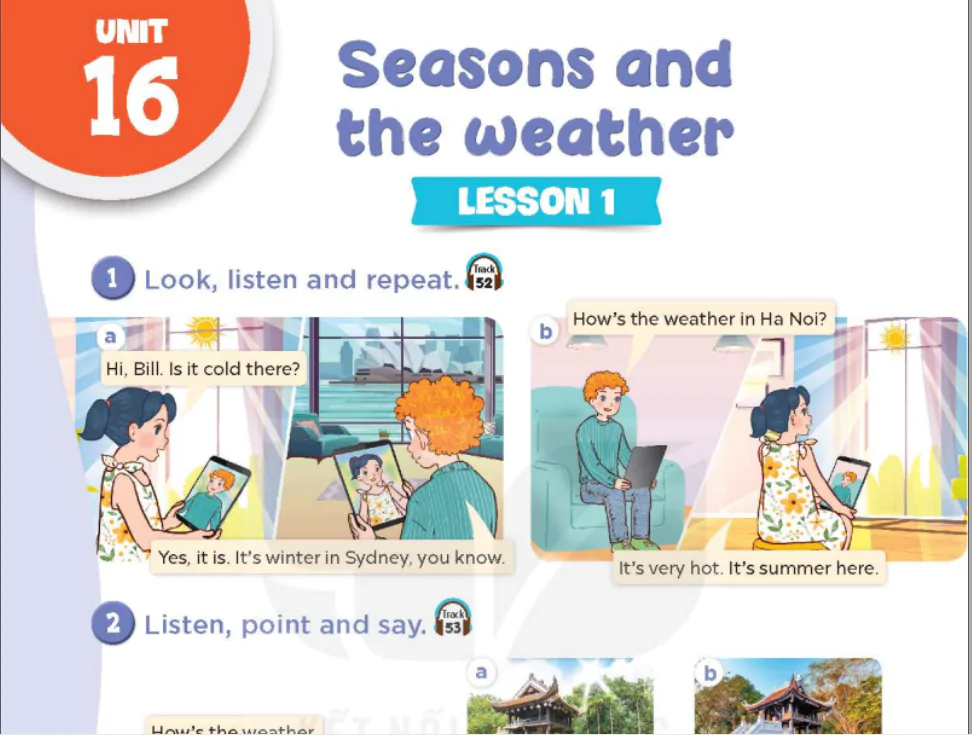 Unit 16: Seasons and the weather