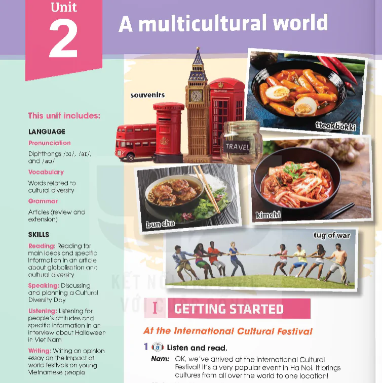 Unit 2: A multicultural world