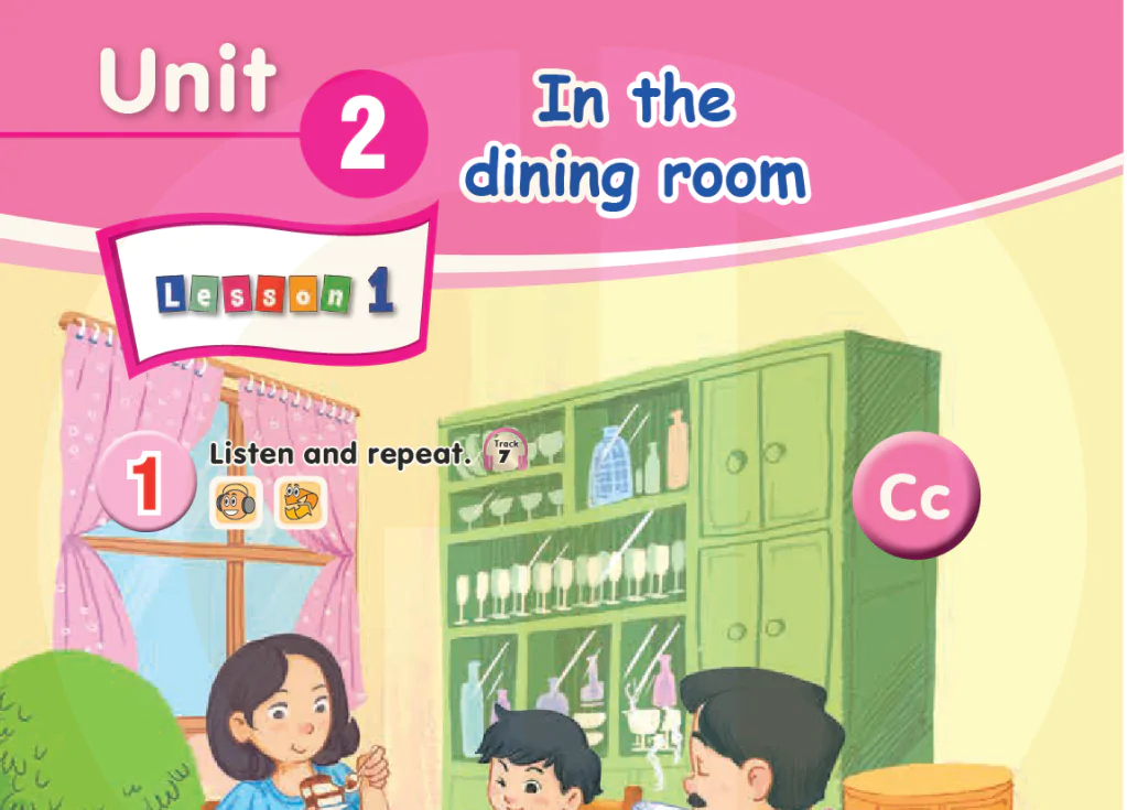 Unit 2: In the dining room