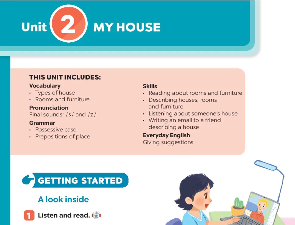 Unit 2: My house