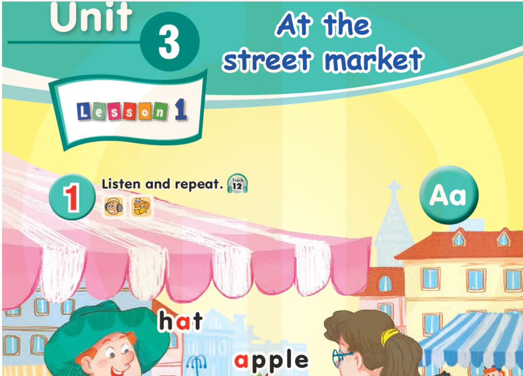 Unit 3: At the street market 