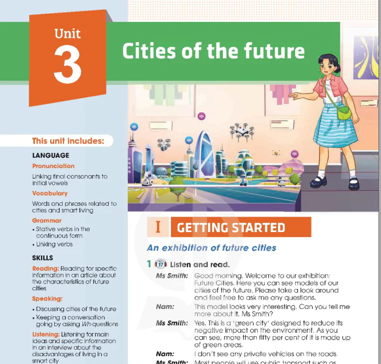 Unit 3: Cities of the future