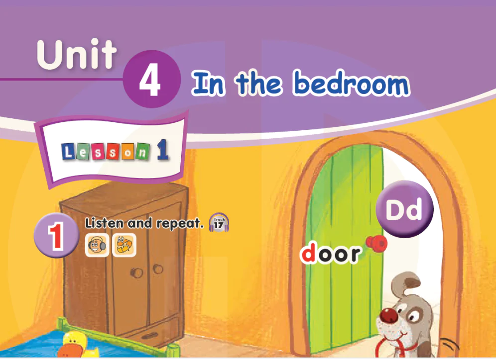 Unit 4: In the bedroom