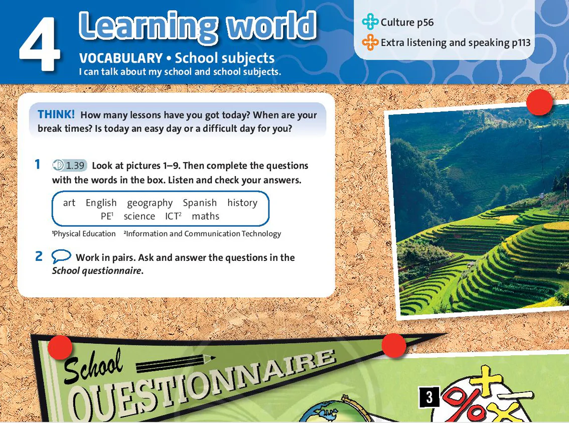 Unit 4: Learning World