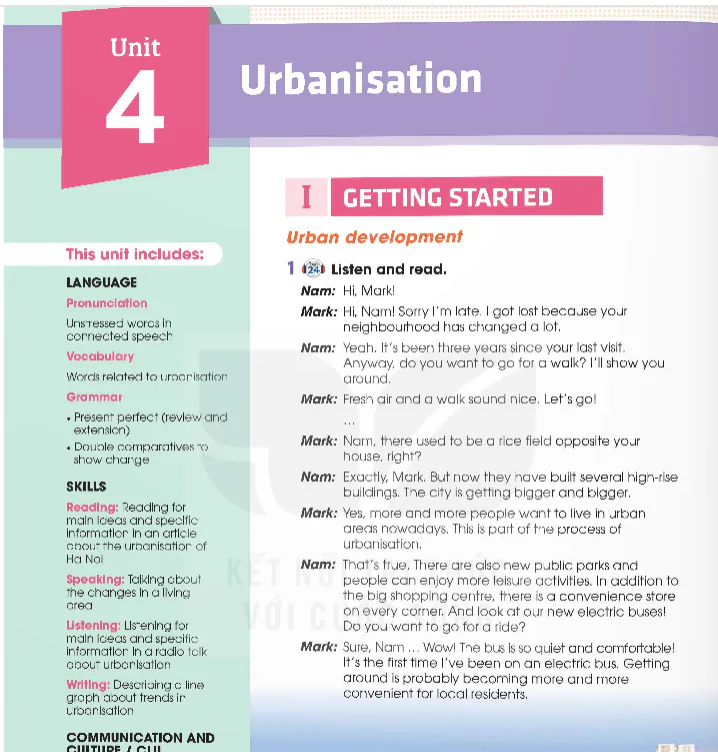 Unit 4: Urbanisation