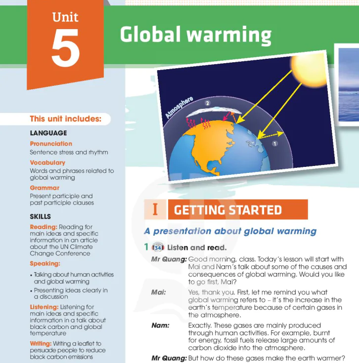 Unit 5: Global warming