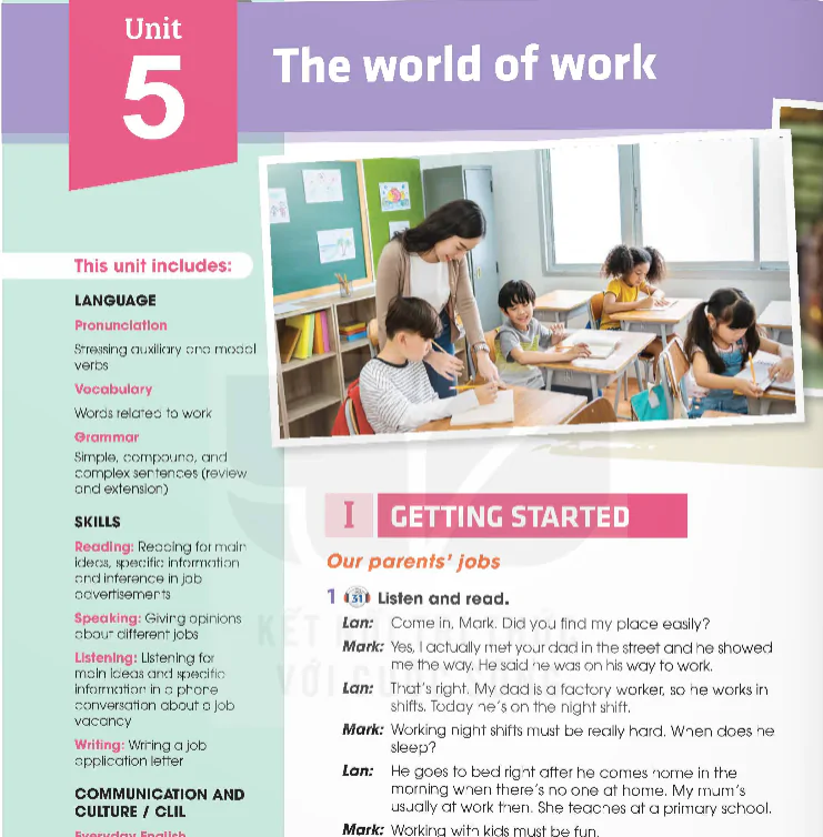 Unit 5: The world of work