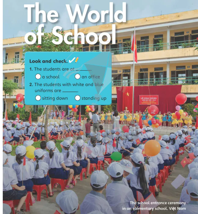 Unit 6: The world of School