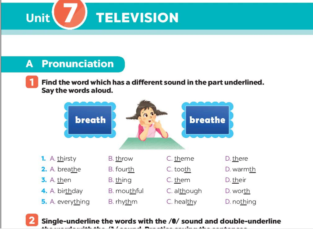 Unit 7: Television