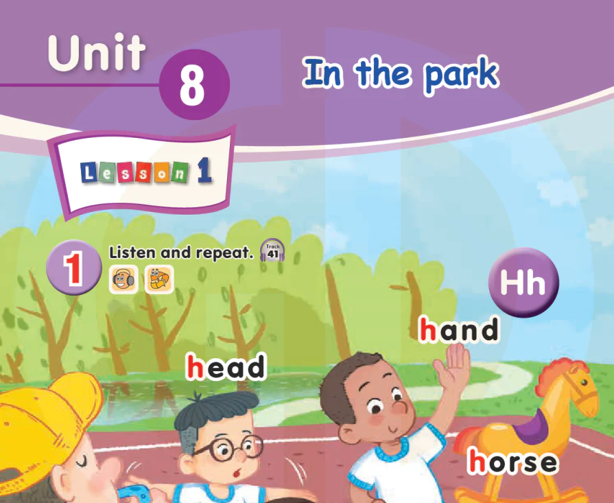 Unit 8: In the park