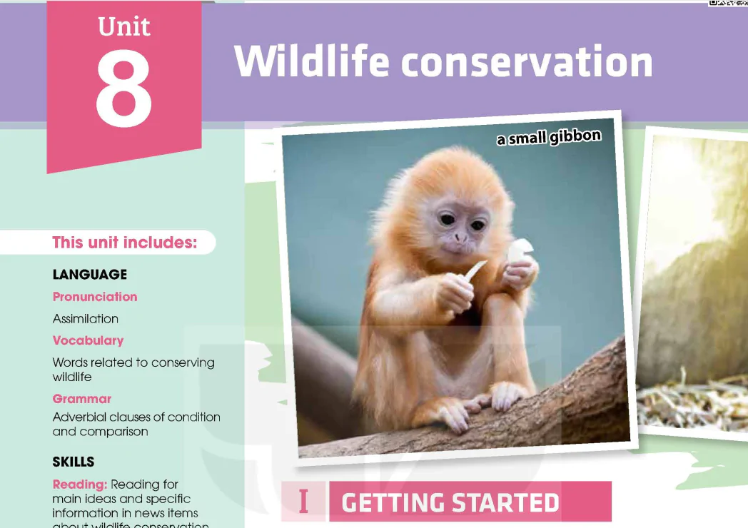 Unit 8: Wildlife conservation