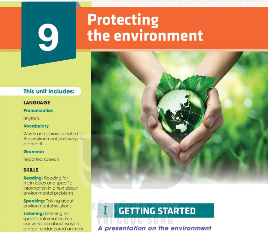 Unit 9: Protecting the environment