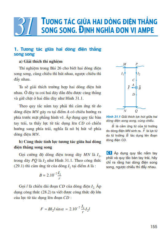 bai-31tuong-tac-giua-hai-dong-dien-thang-song-song-dinh-nghia-don-vi-ampe-4185