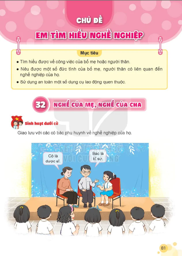 32. NGHỀ CỦA MẸ, NGHỀ CỦA CHA