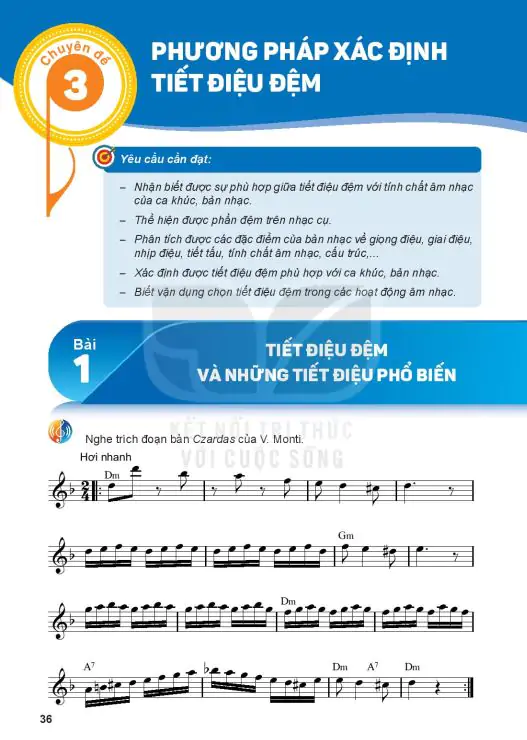 Bài 1: Tiết Điệu Đệm Và Những Tiết Điệu Phổ Biến