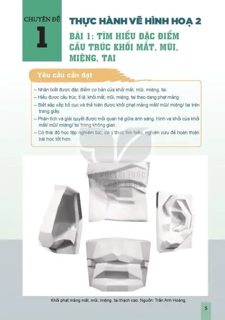 Bài 1: Tìm Hiểu Đặc Điểm Cấu Trúc Khối Mắt, Mũi, Miệng, Tai