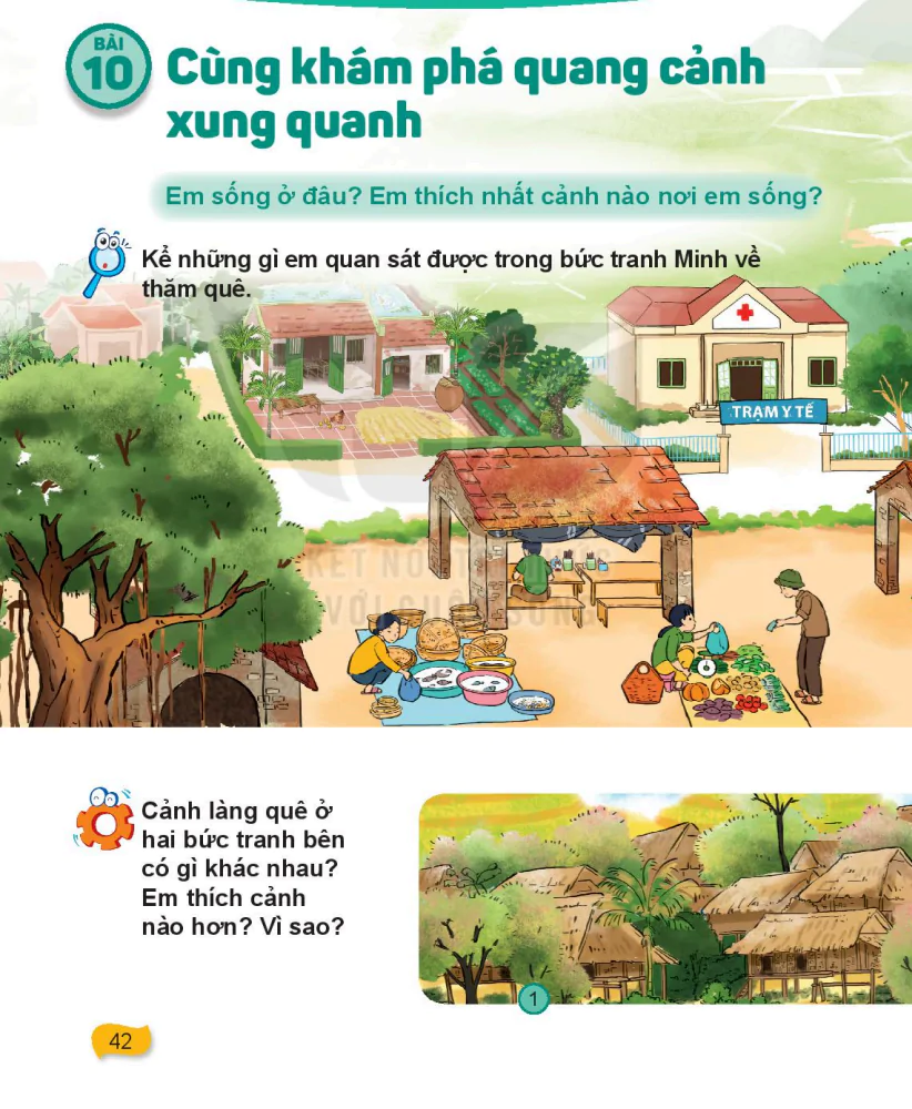 Bài 10: Cùng Khám Phá Quang Cảnh Xung Quanh