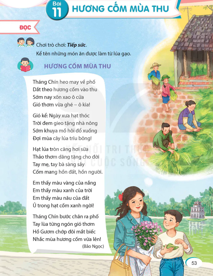 Bài 11: Hương Cốm Mùa Thu