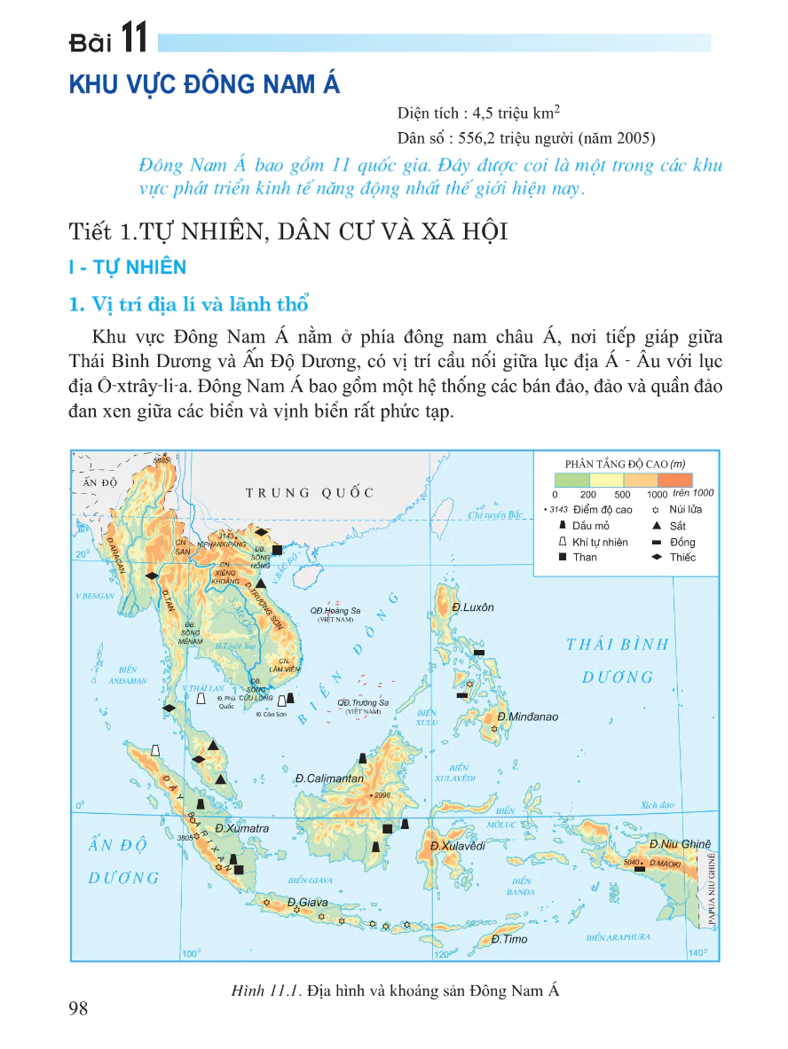 Bài 11: Khu Vực Đông Nam Á