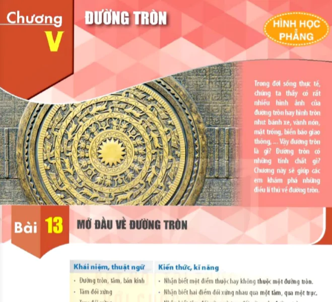 Bài 13: Mở đầu về đường tròn