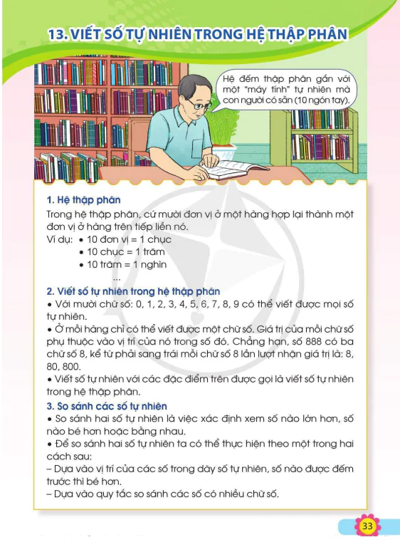 Bài 13: Viết Số Tự Nhiên Trong Hệ Thập Phân