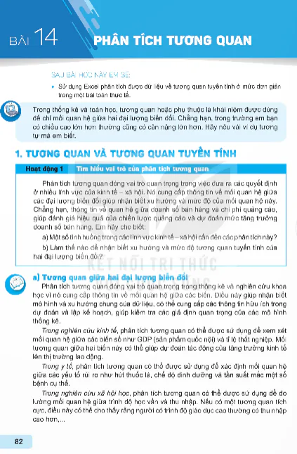Bài 14: Phân Tích Tương Quan