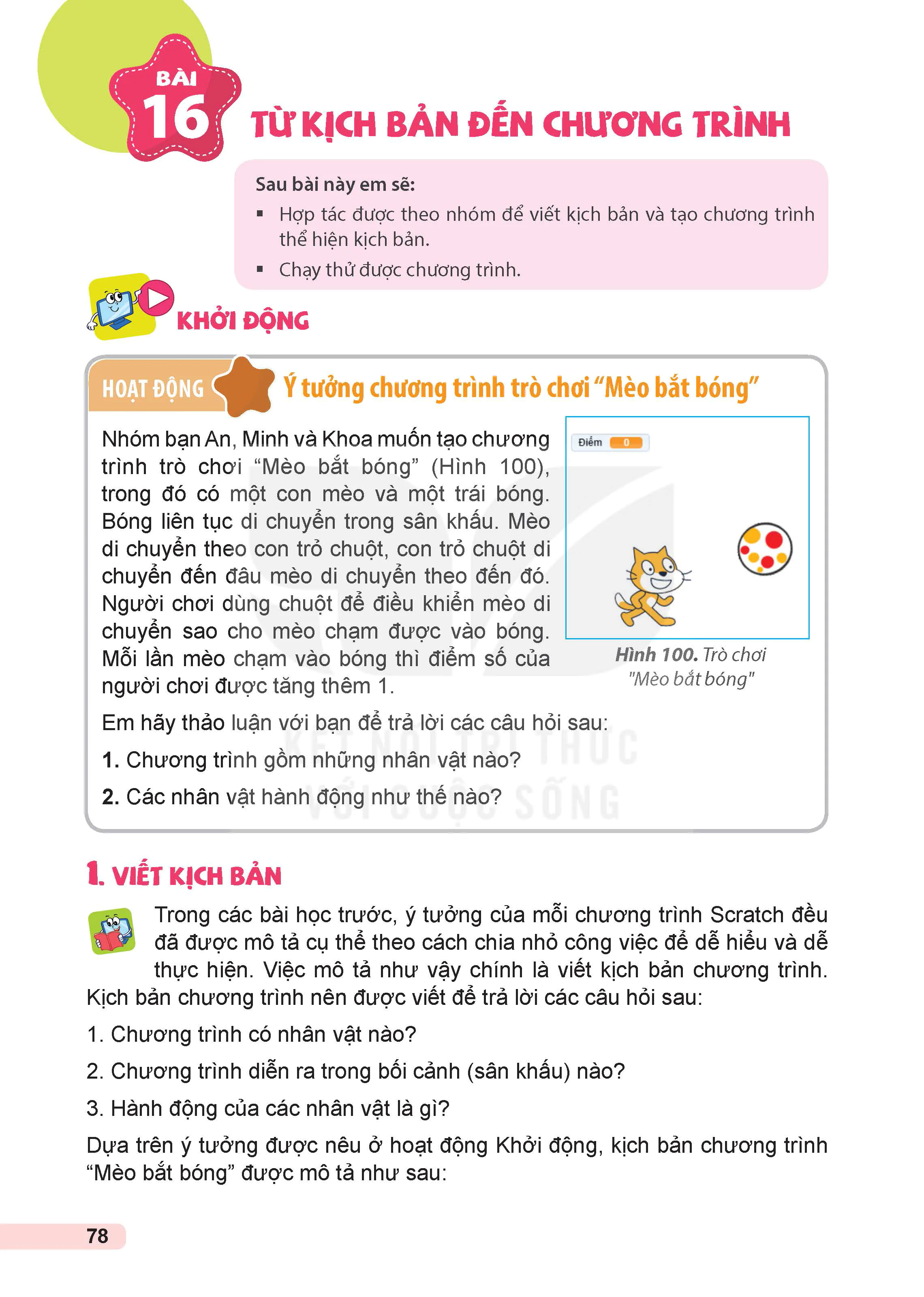 Bài 16: Từ kịch bản đến chương trình