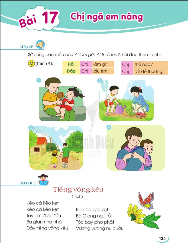 BÀI 17: CHỊ NGÃ EM NÂNG