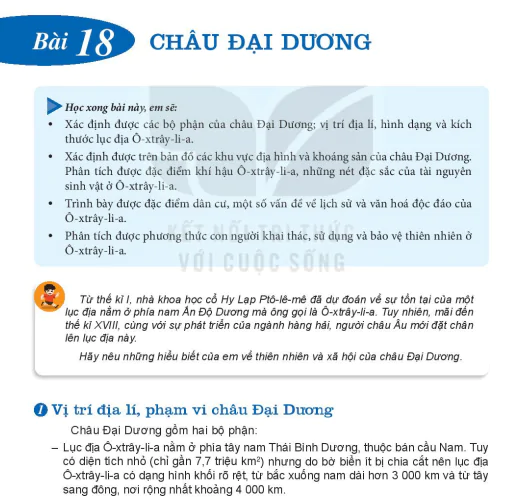 Bài 18: CHÂU ĐẠI DƯƠNG